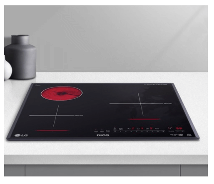 LG전자 디오스 하이브리드 전기레인지 빌트인 3구