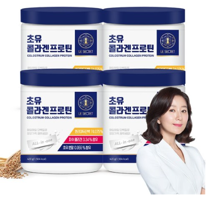 르시크릿 김희애 초유 콜라겐 프로틴 유청 저분자단백질 식사대용 쉐이크 파우더 분말