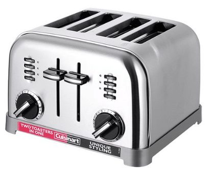 쿠진아트 메탈 클래식 4구 토스터기