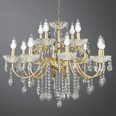 플랜룩스 벨라다 크리스탈 12등 샹들리에