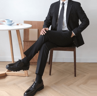 언뎁트 남성 사계절 정장 세트