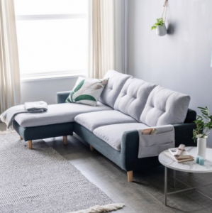 자네트 세실리 3인용 풀커버 패브릭 소파