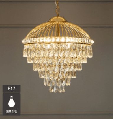 제시카 크리스탈 샹들리에 E17 10등