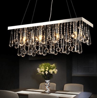 현대 크리스탈 조명