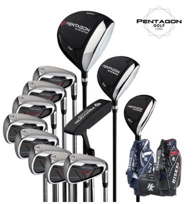 야마모토 펜타곤 남성 스틸 풀세트